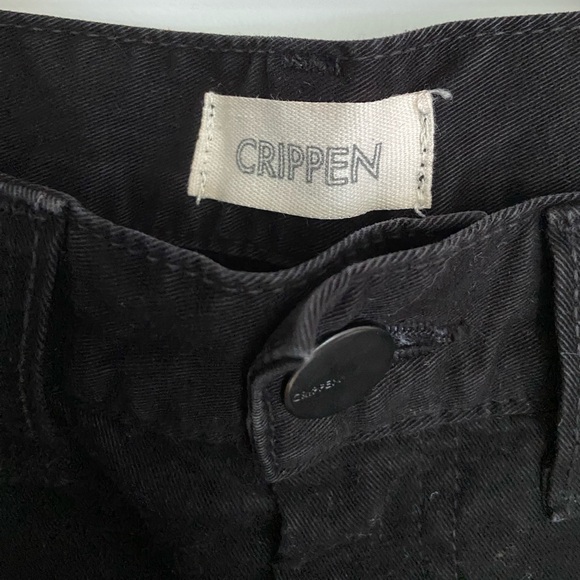 Crippen cropped black khaki pants size 27 - Picture 3 of 6